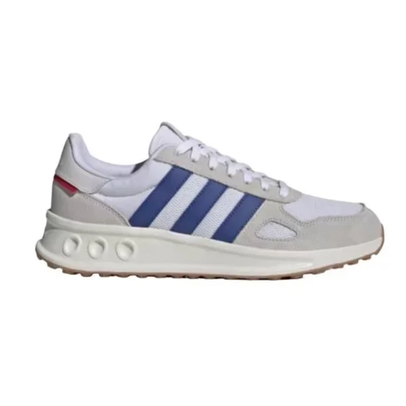 Adidas Run 84 Jogger Sneaker Men’s White/Blue Size 10 - Picture 5 of 14